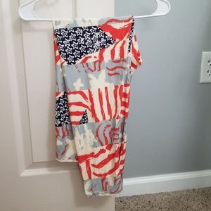 Lularoe TC Americana Leggings NEW